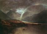 水彩大师 William Turner_Buttermere Lake A Shower
